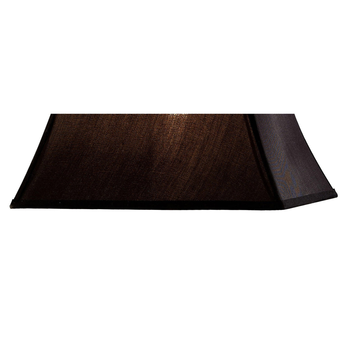 Contessa Medium Square Lampshade - Black, 16.5/30.5cm x 27cm