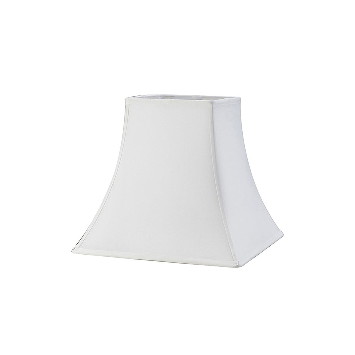 Contessa Extra Small Square Lampshade - White, 13/20.5cm x 18.5cm