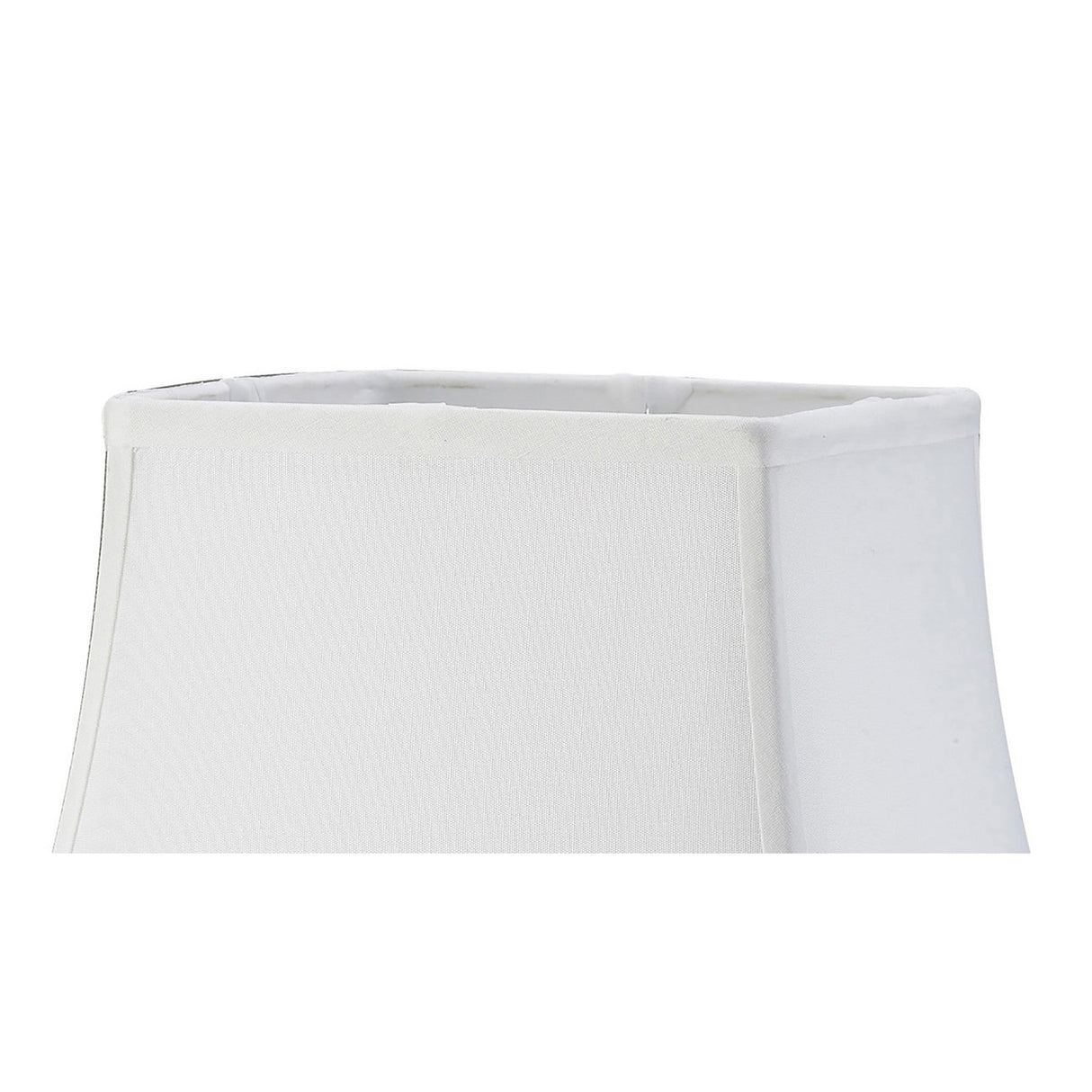 Contessa Medium Square Lampshade - White, 16.5/30.5cm x 27cm