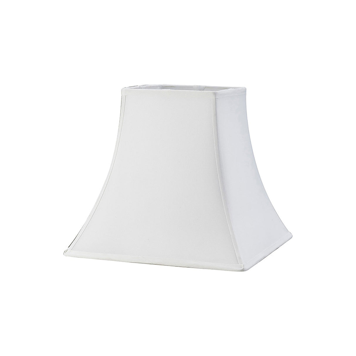 Contessa Medium Square Lampshade - White, 16.5/30.5cm x 27cm