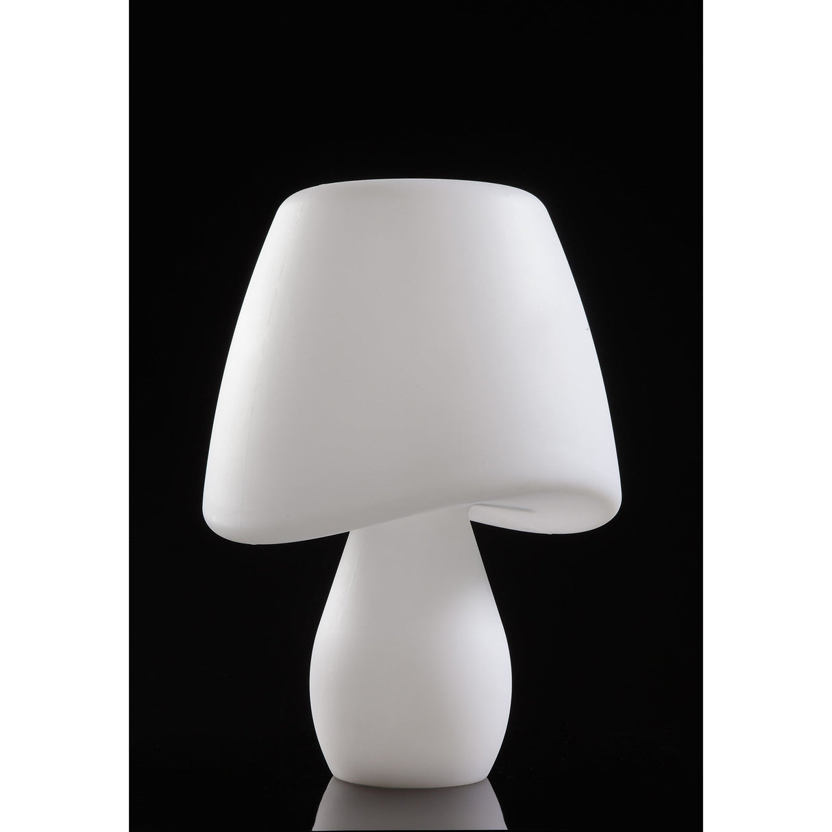 Cool 2 Light Outdoor Table Lamp - Opal White