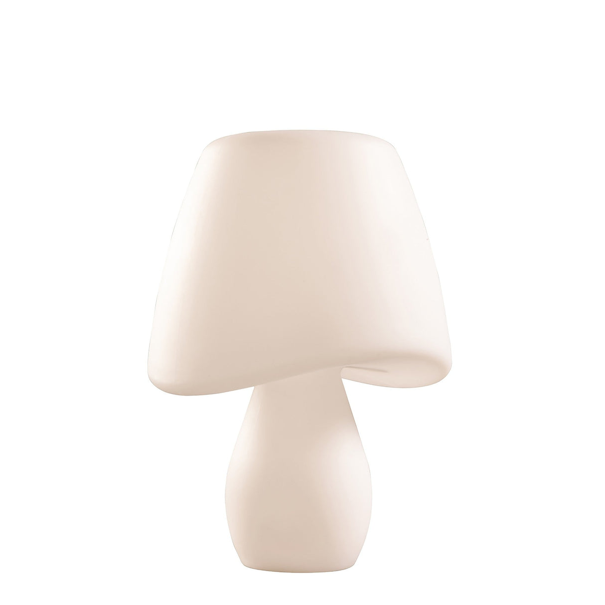 Cool 2 Light Outdoor Table Lamp - Opal White