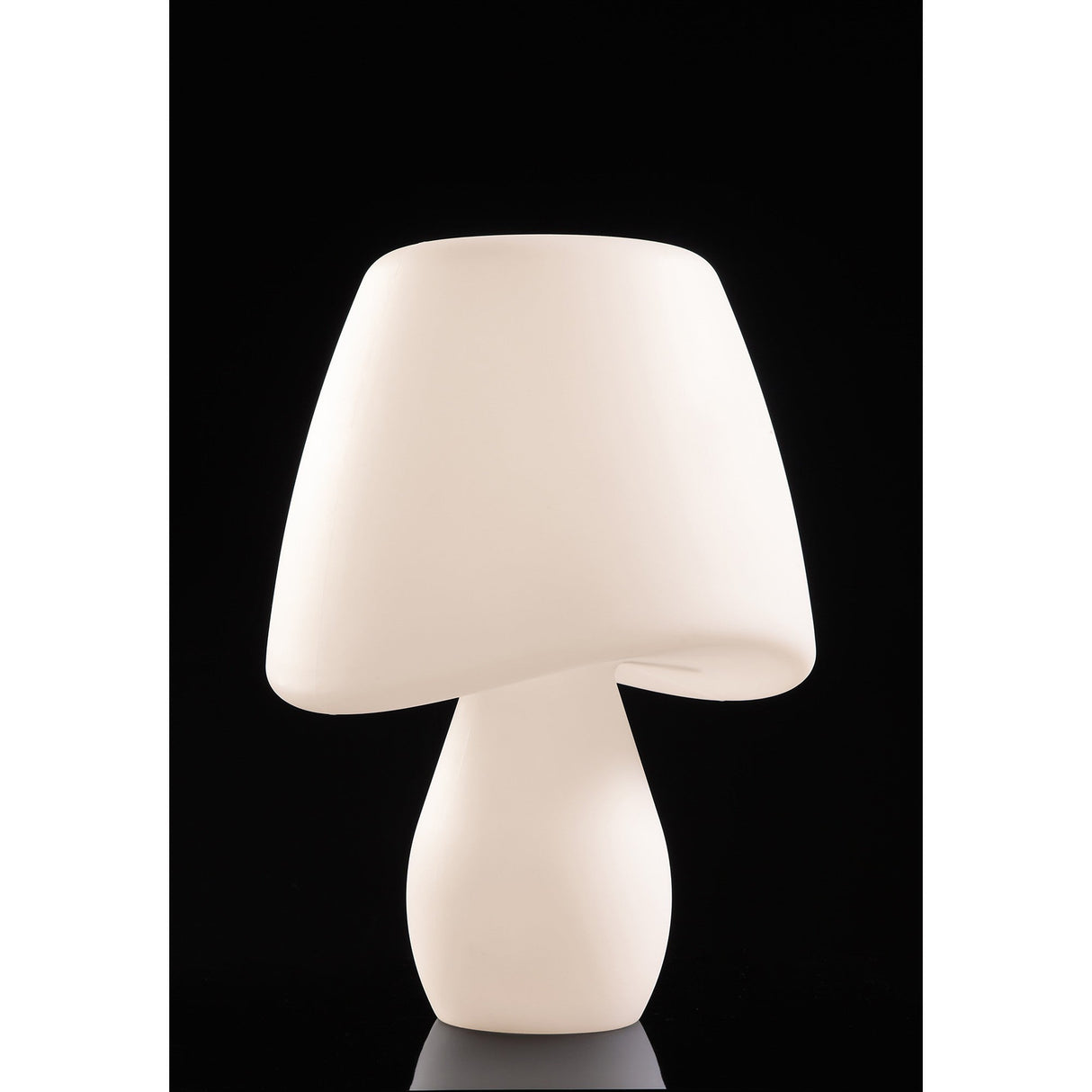Cool 2 Light Outdoor Table Lamp - Opal White