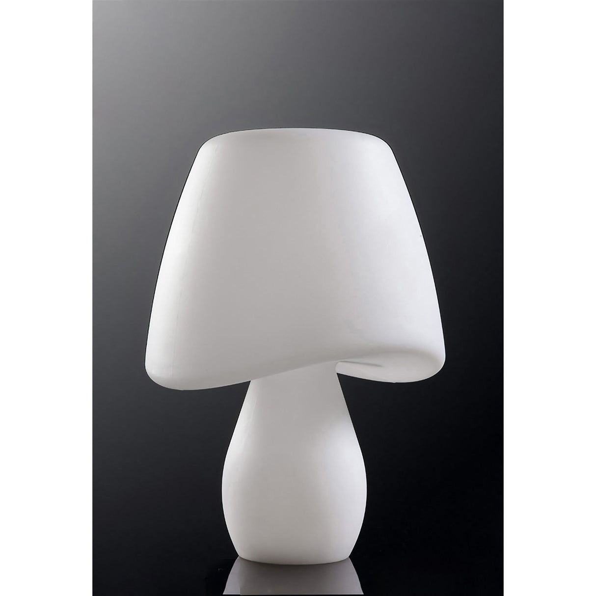 Cool 2 Light Table Lamp - Opal White