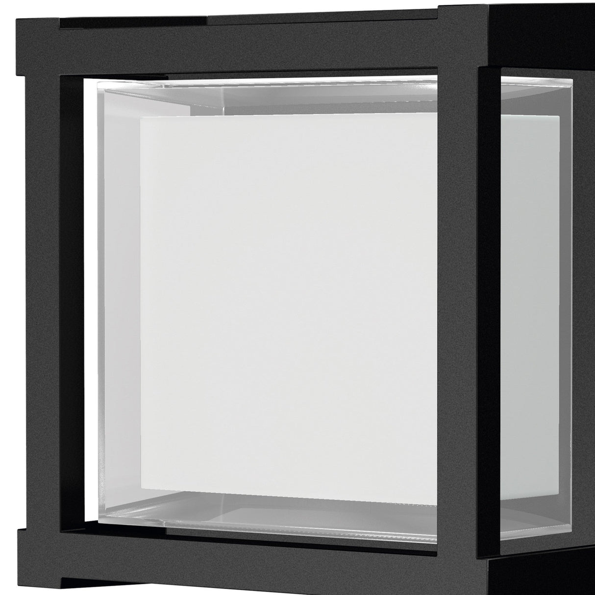 Creek Square Outdoor CCT LED Wall Light 15W - Black