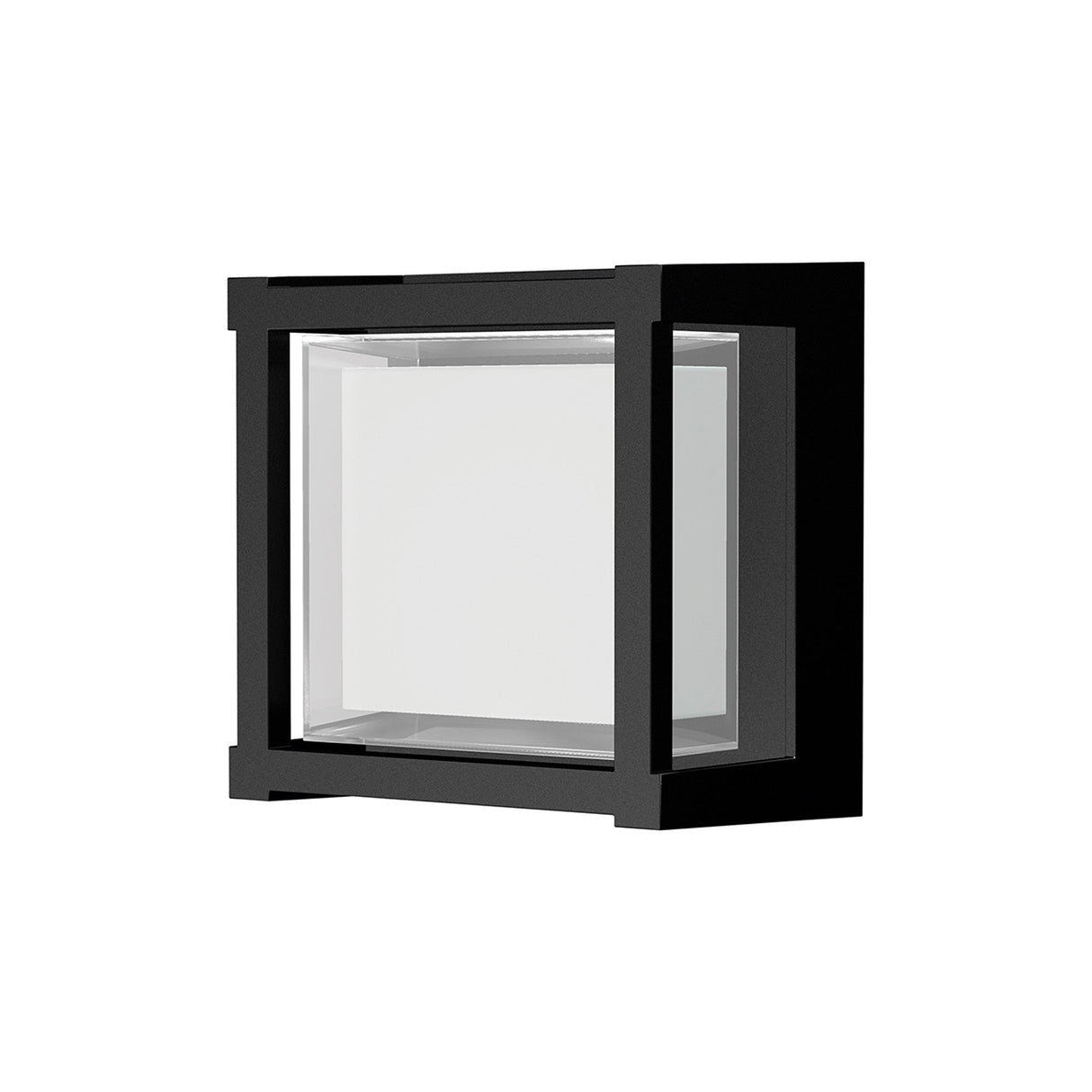 Creek Square Outdoor CCT LED Wall Light 15W - Black