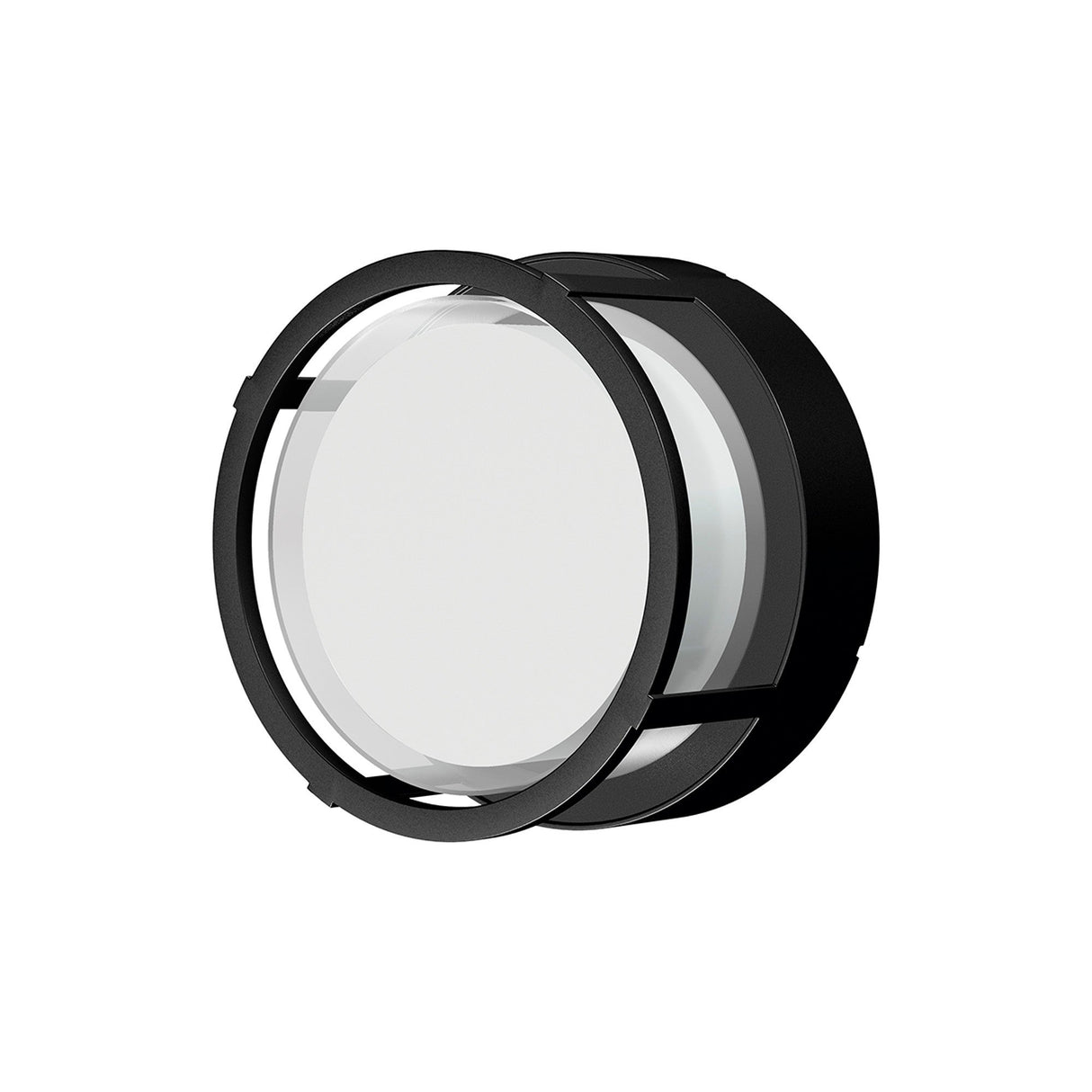 Creek Round Outdoor CCT LED Ceiling/Wall Light 15W - Black