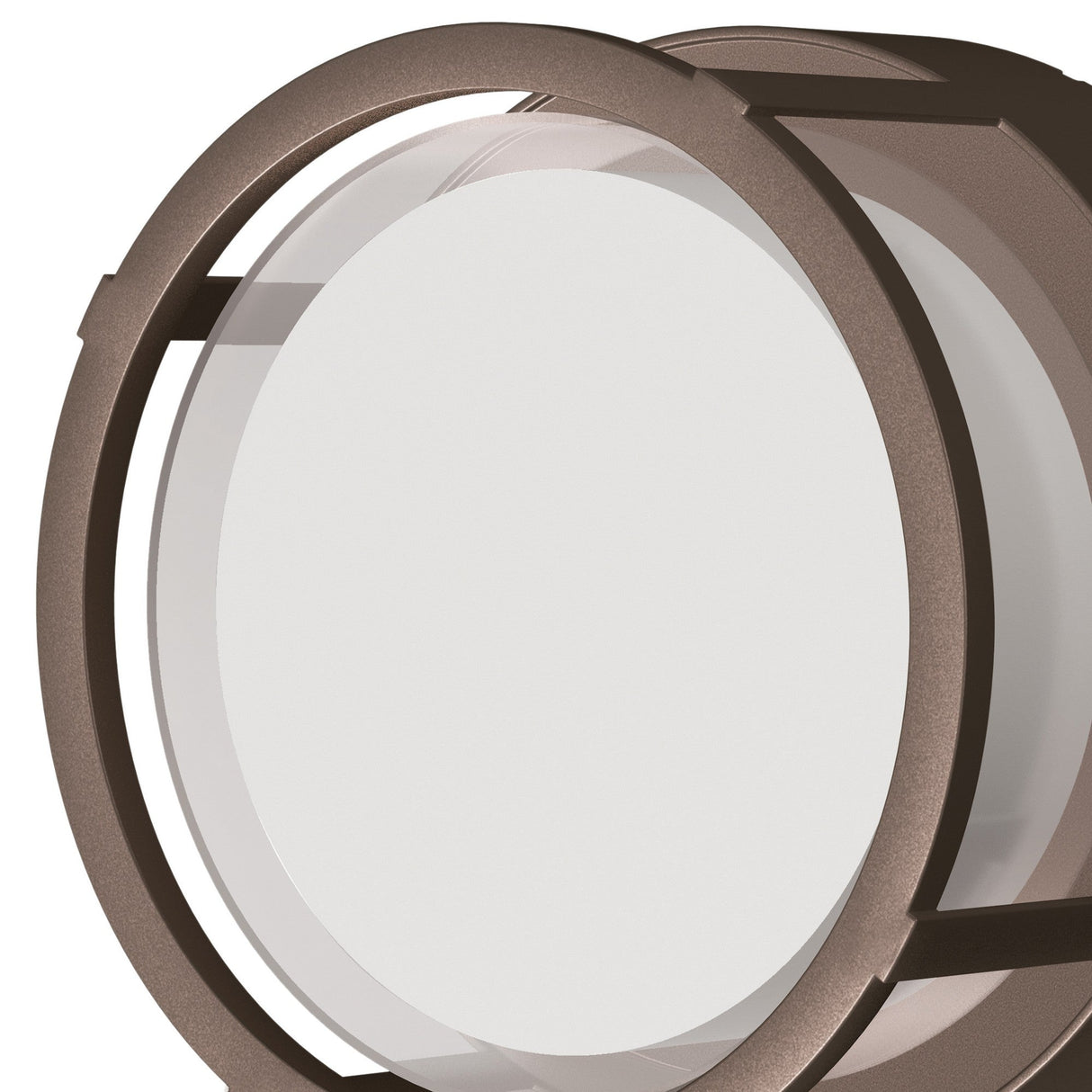 Creek Round Outdoor CCT LED Ceiling/Wall Light 15W - Brown