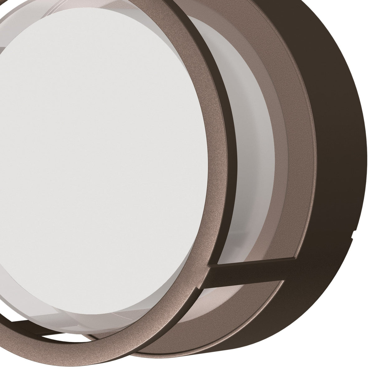 Creek Round Outdoor CCT LED Ceiling/Wall Light 15W - Brown