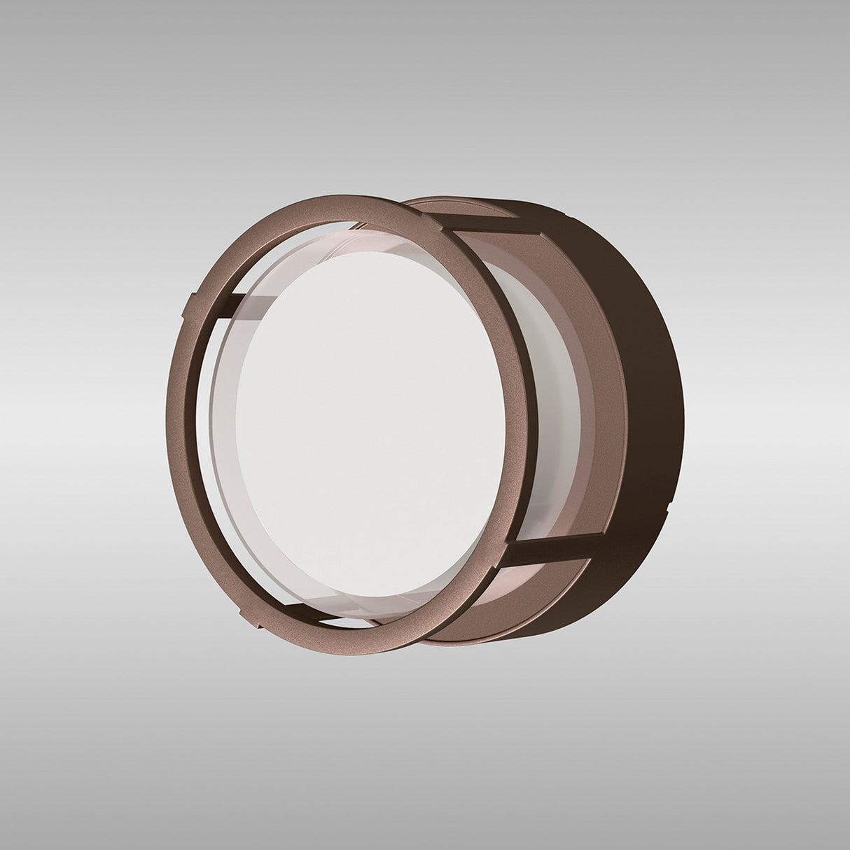 Creek Round Outdoor CCT LED Ceiling/Wall Light 15W - Brown