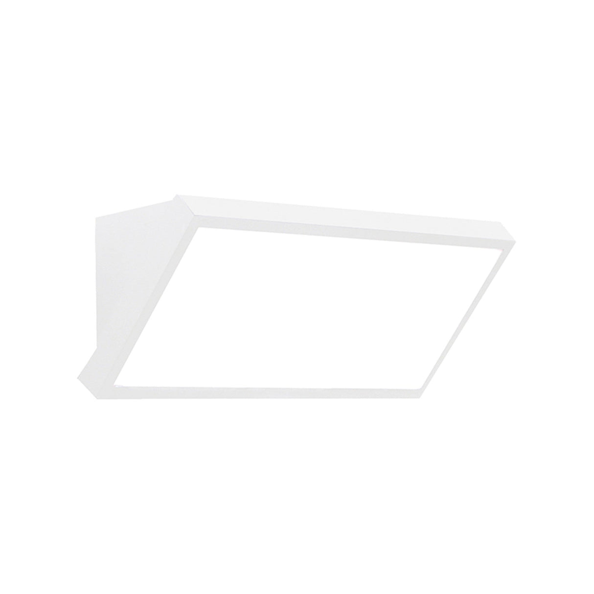 Creek Angled Outdoor CCT LED Wall Light 20W - White