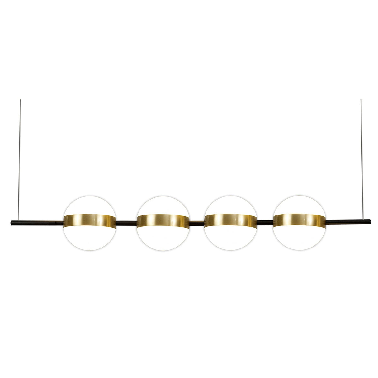 Cub LED Linear Suspension Light - Gold/Black