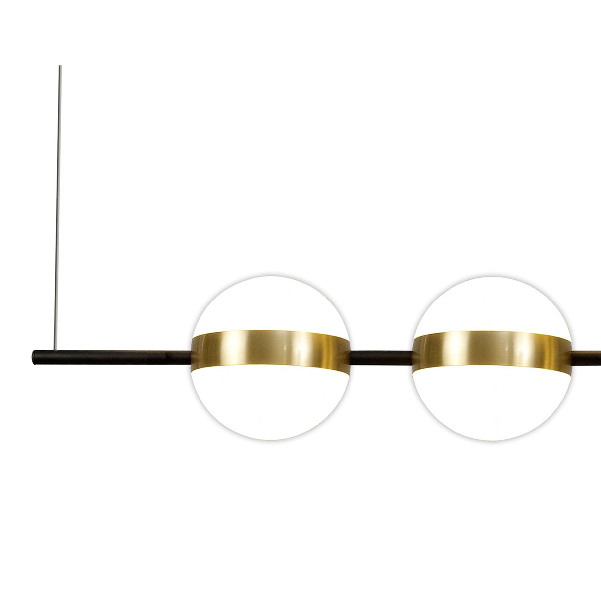 Cub LED Linear Suspension Light - Gold/Black