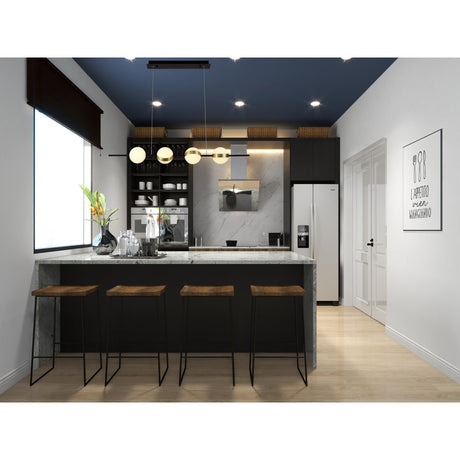 Cub LED Linear Suspension Light - Gold/Black