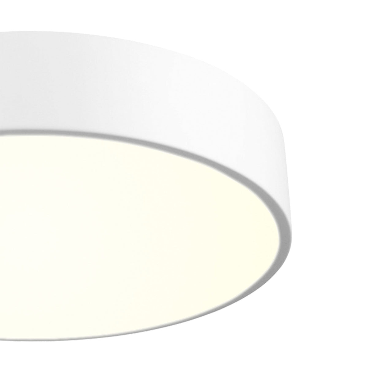 Cumbuco Round LED Flush Ceiling Light 50W 3000K - White