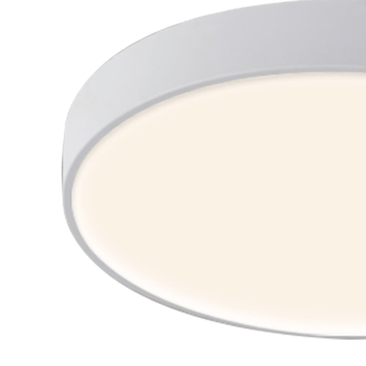 Cumbuco II Round CCT LED Flush Ceiling Light 40W - White