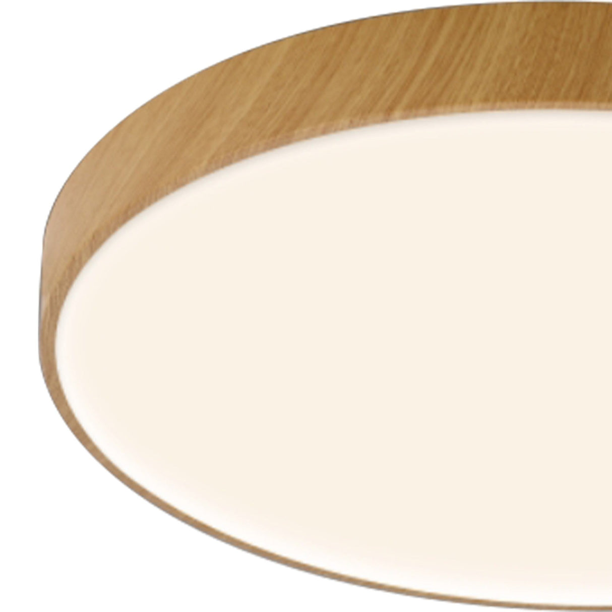 Cumbuco II Round CCT LED Flush Ceiling Light 50W - Light Brown