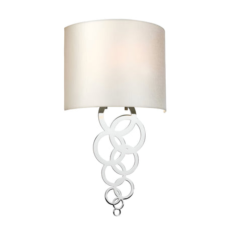 Curtis Medium 1 Light Wall Light - Polished Chrome