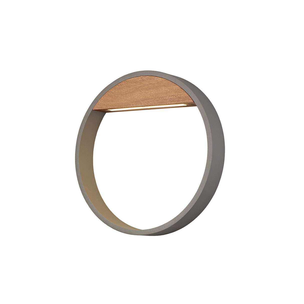 Cycle Large Outdoor LED Wall Light 12W 3000K - Dark Grey