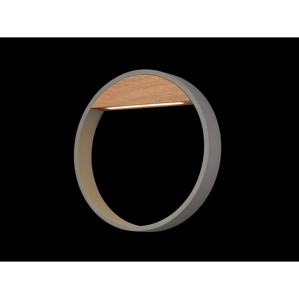 Cycle Large Outdoor LED Wall Light 12W 3000K - Dark Grey