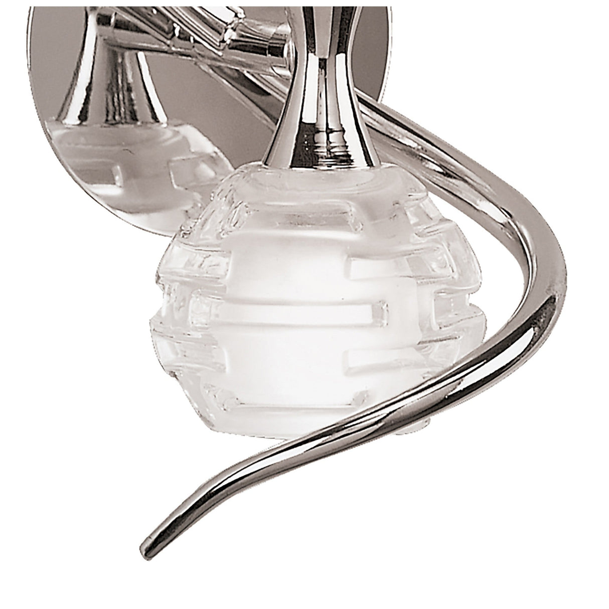 Dali 2 Light Wall Light - Polished Chrome