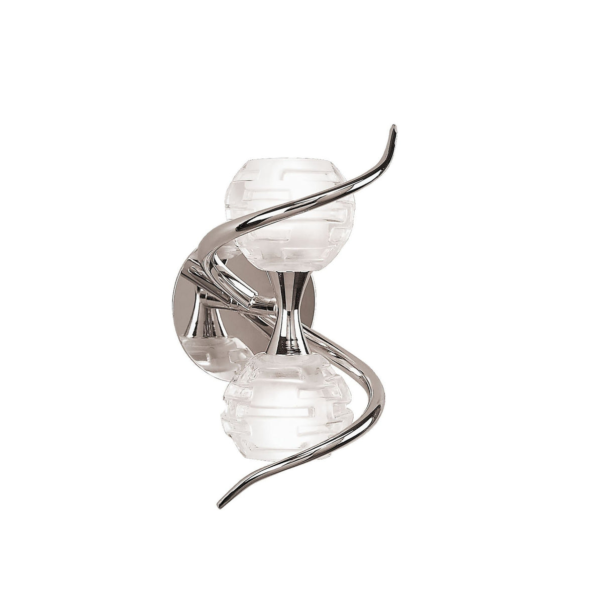 Dali 2 Light Wall Light - Polished Chrome