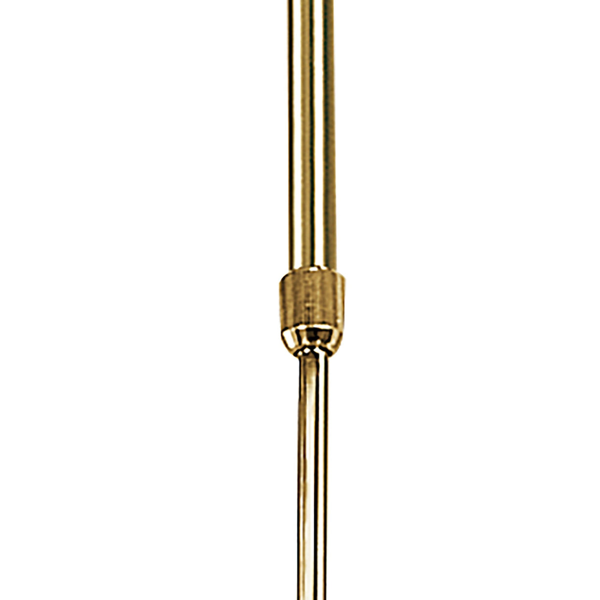 Dali 70cm Telescopic 6 Light Chandelier/Semi-Flush - Polished Brass