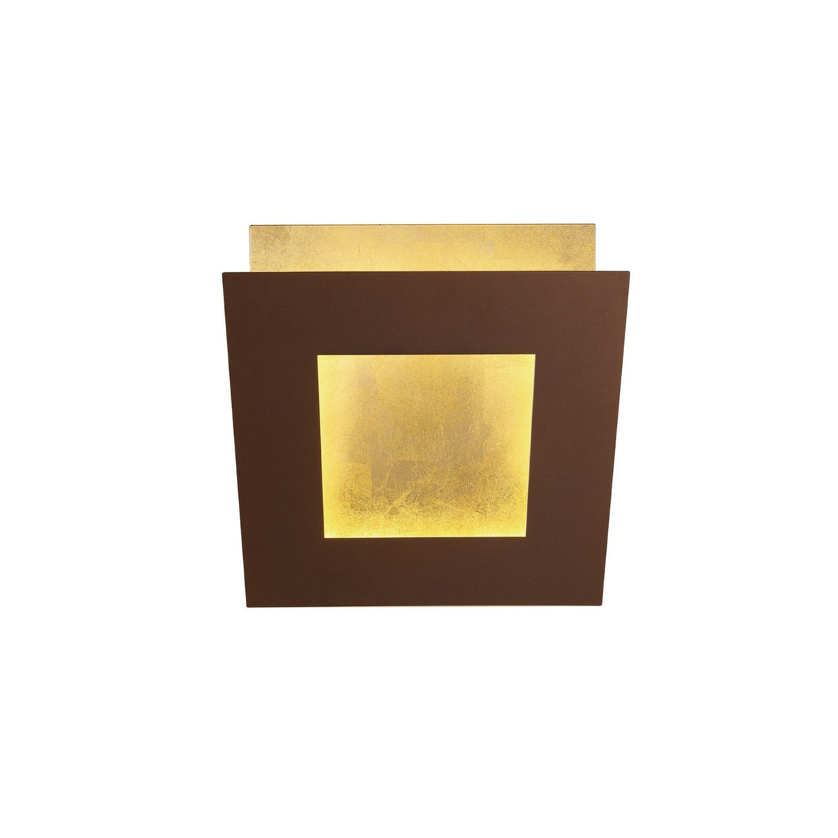 Dalia 14cm LED Wall Light 12W 3000K - Gold/Rust Brown