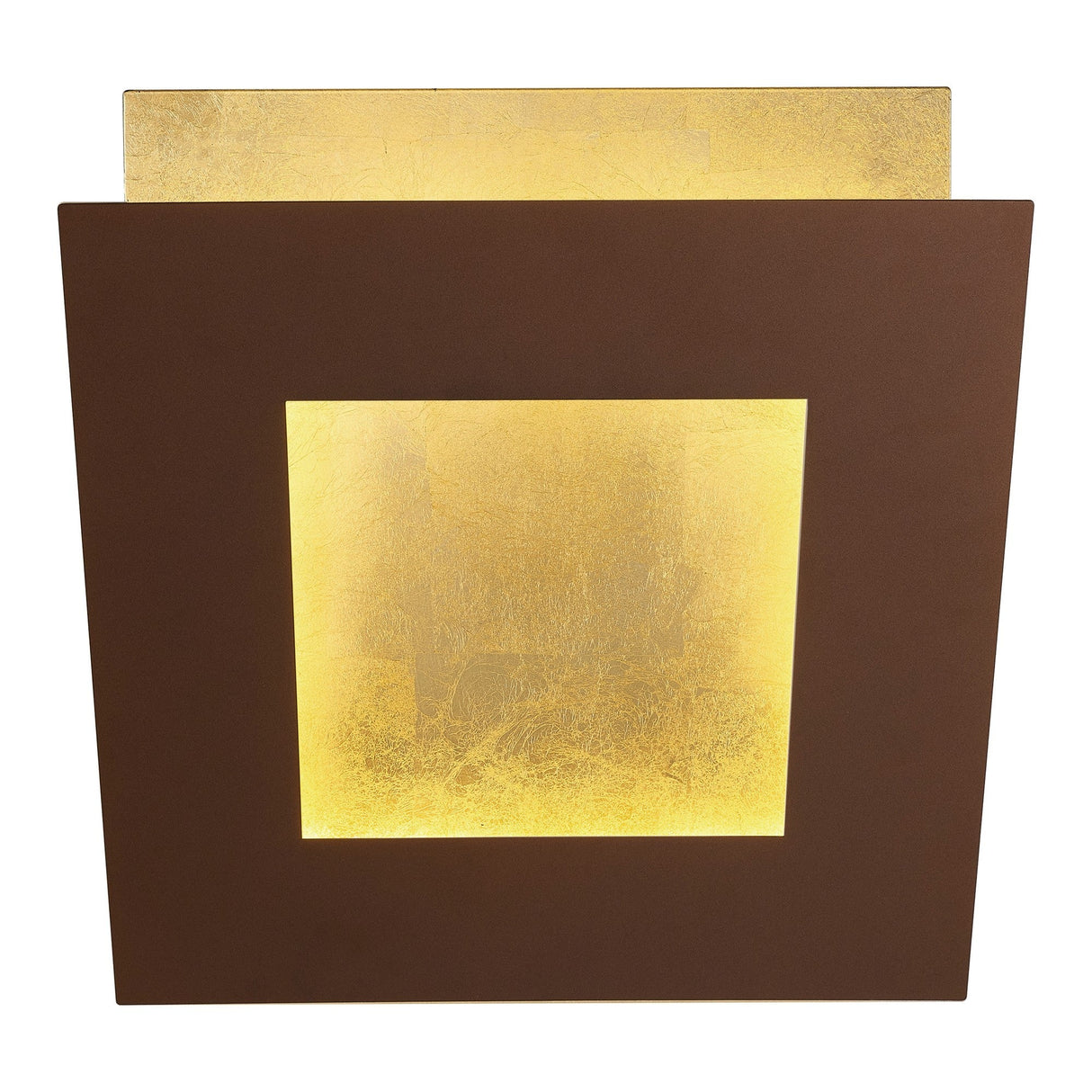 Dalia 40cm LED Wall Light 40W 3000K - Gold/Rust Brown