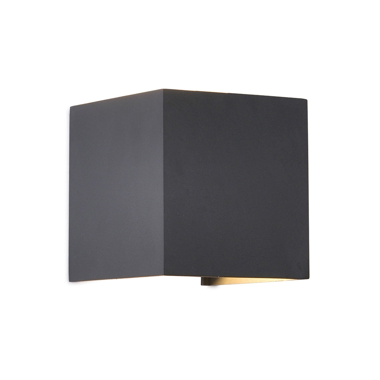 Davos Square Outdoor LED Wall Light 6W 3000K - Anthracite
