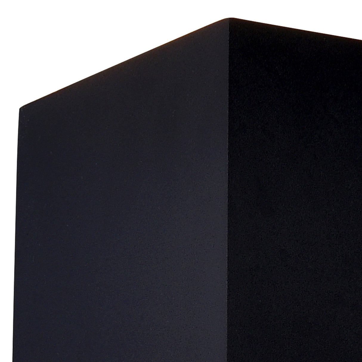 Davos Square Outdoor LED Wall Light 6W 3000K - Black