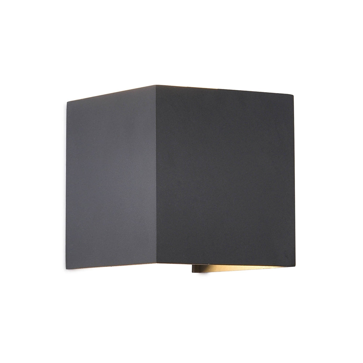 Davos Square Outdoor LED Wall Light 6W 4000K - Anthracite