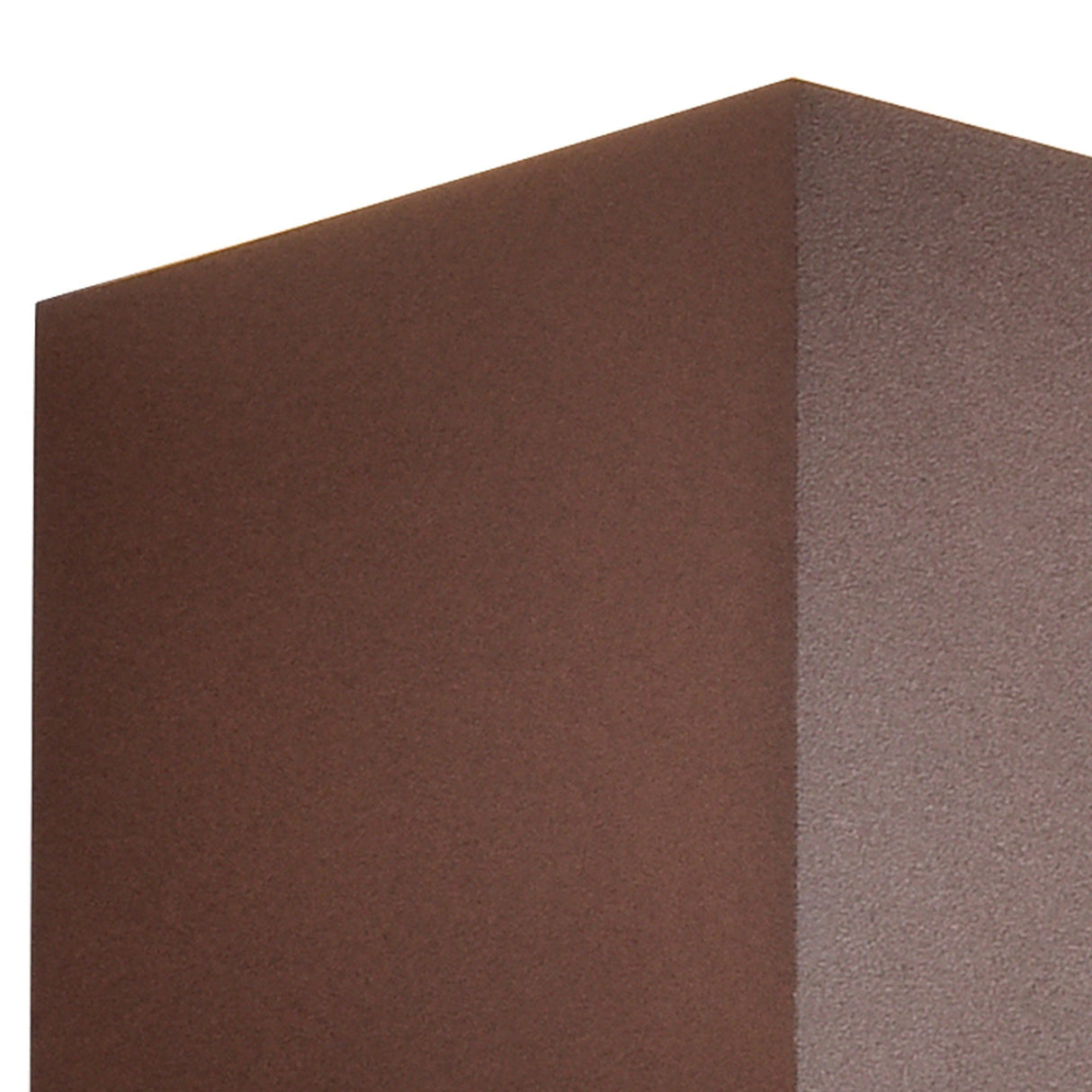 Davos Square Outdoor LED Wall Light 6W 4000K - Brown