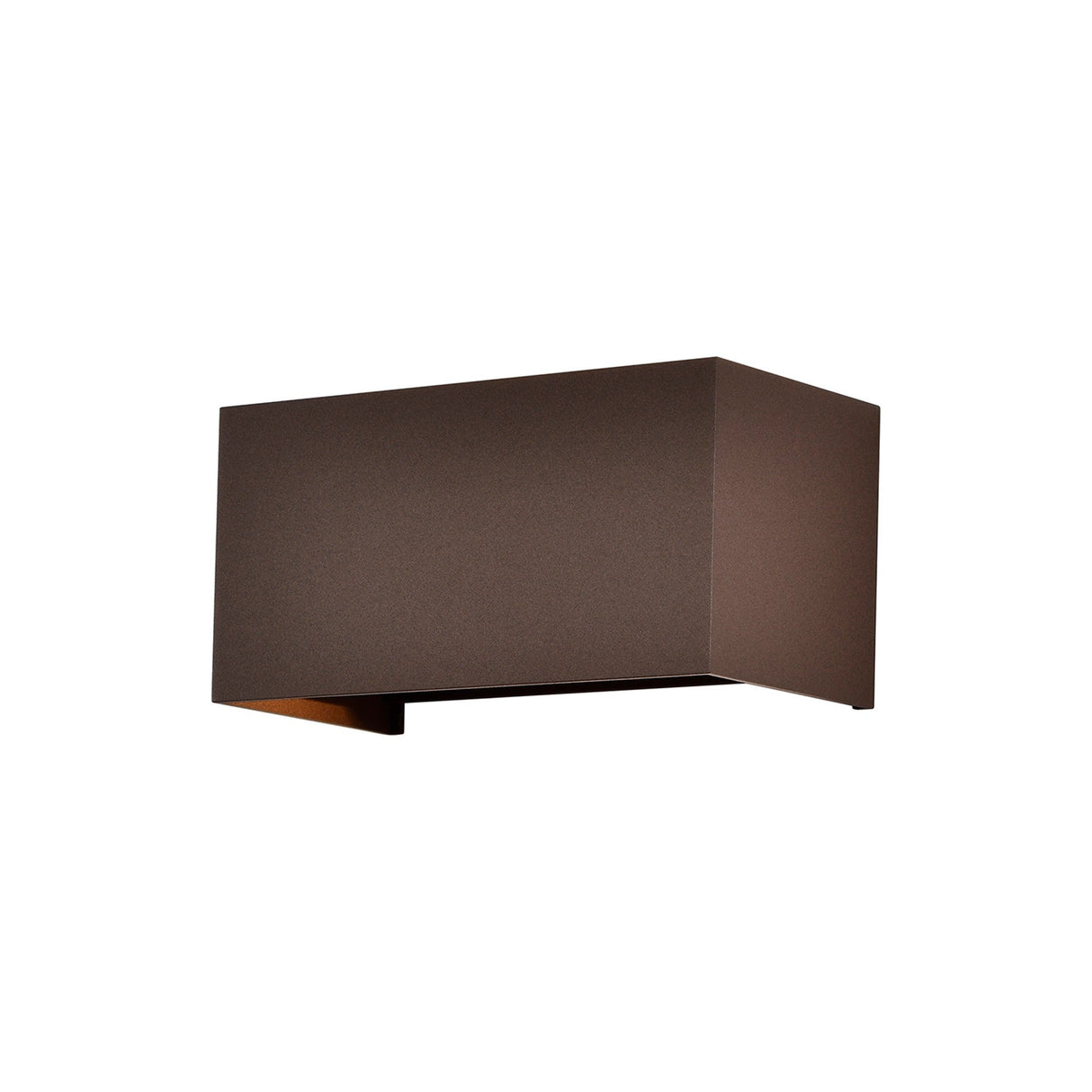Davos Outdoor LED Wall Lamp 6W 3000K - Rust Brown