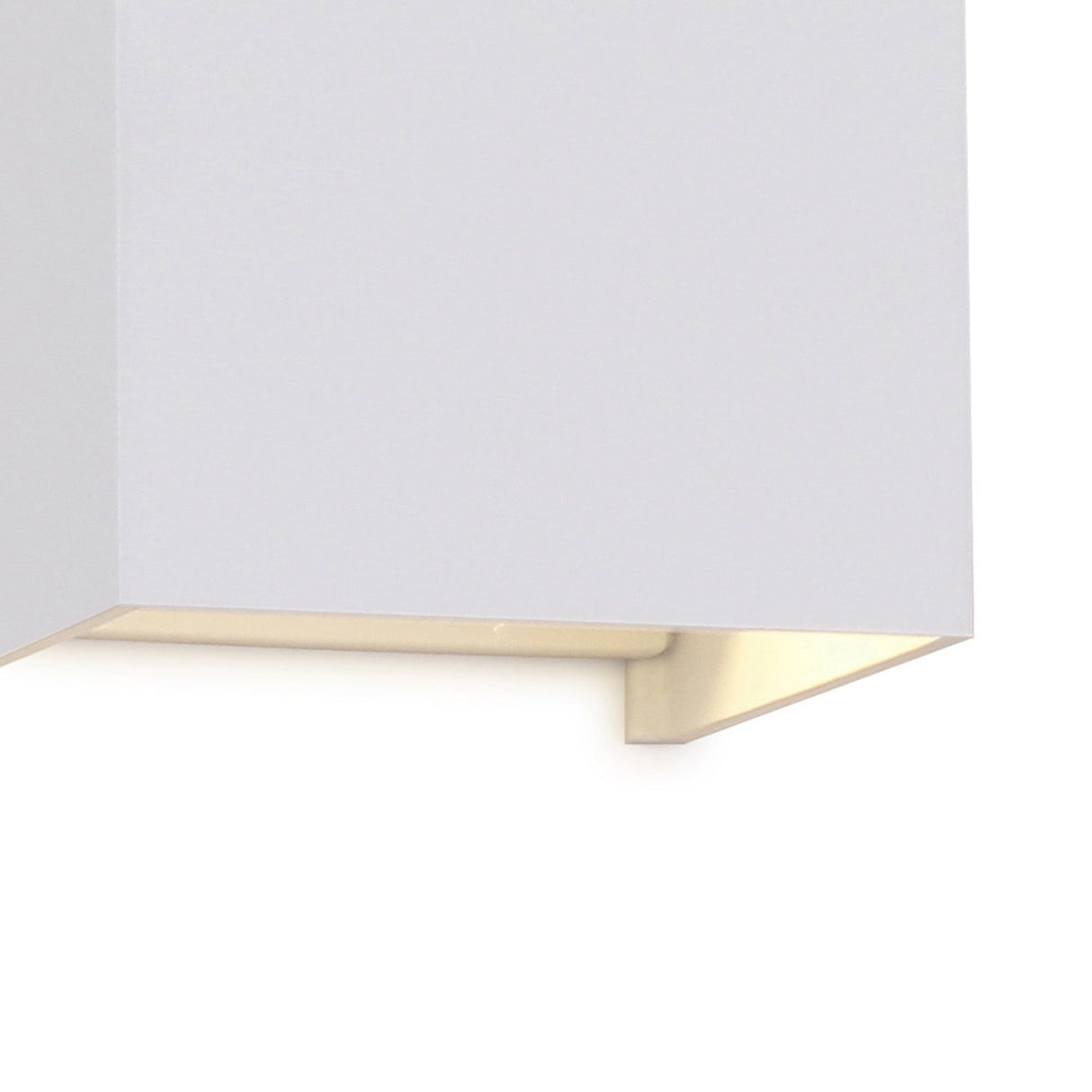Davos Dimmable Outdoor LED Wall Light 6W 2700K - White