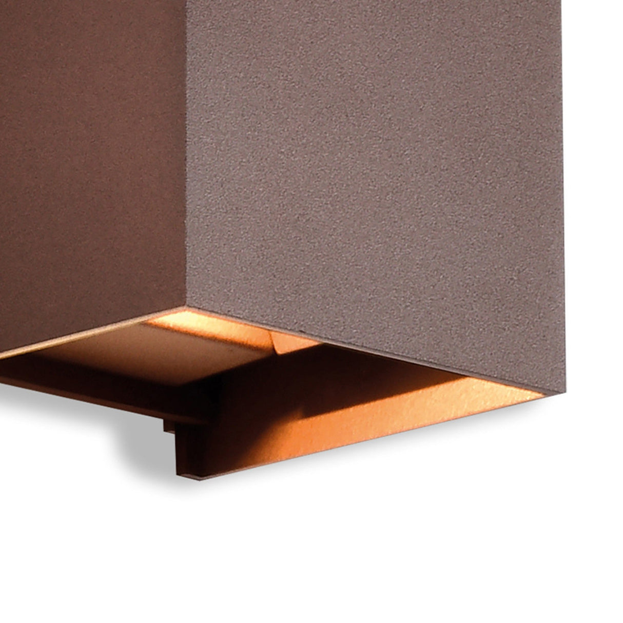 Davos Dimmable Outdoor LED Wall Light 6W 2700K - Brown