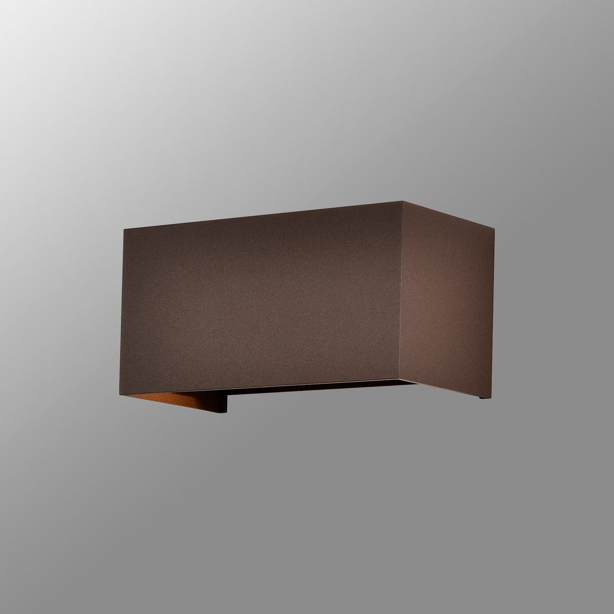Davos Dimmable Outdoor LED Wall Light 6W 2700K - Brown