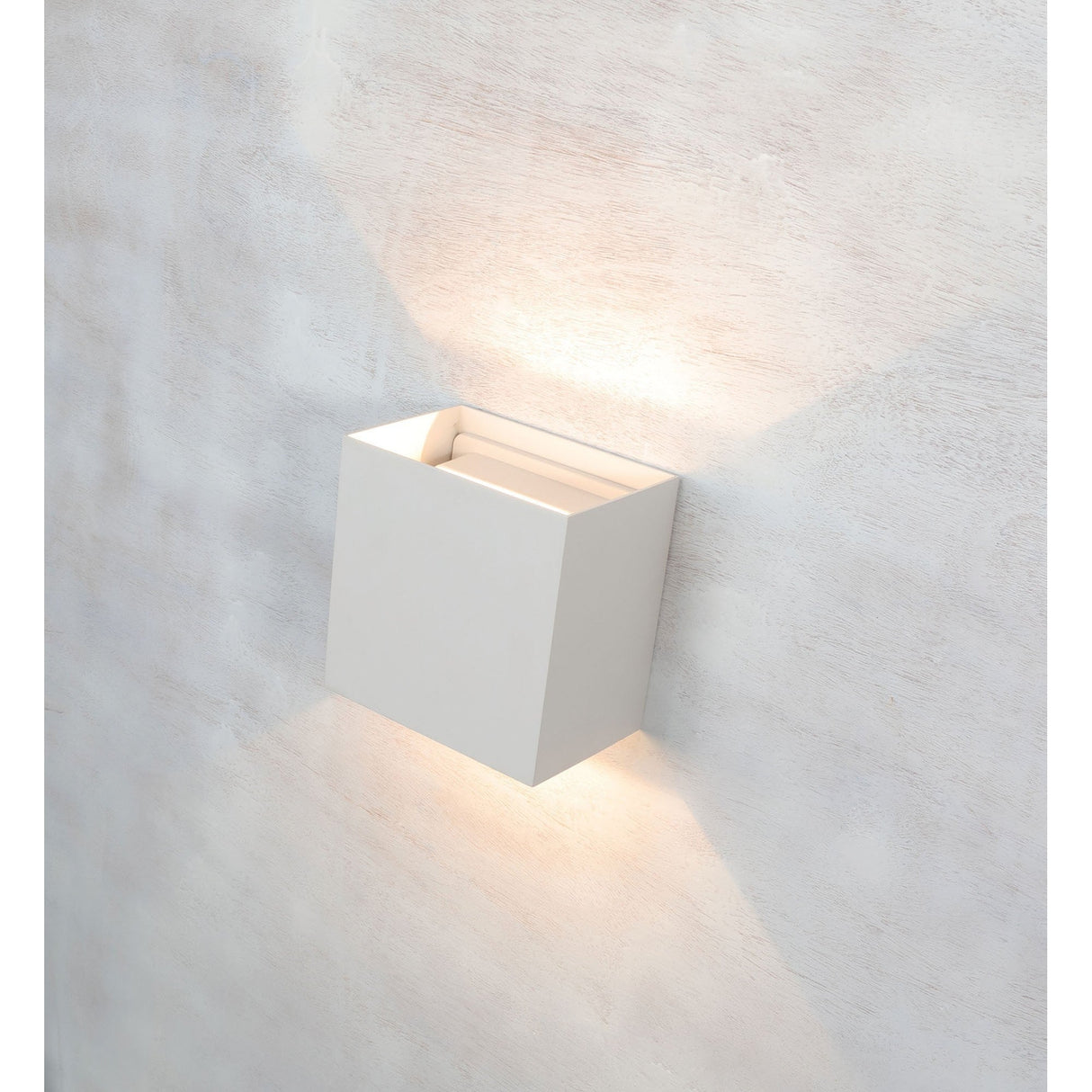 Davos Outdoor LED Wall Light 10W 3000K - Sand White