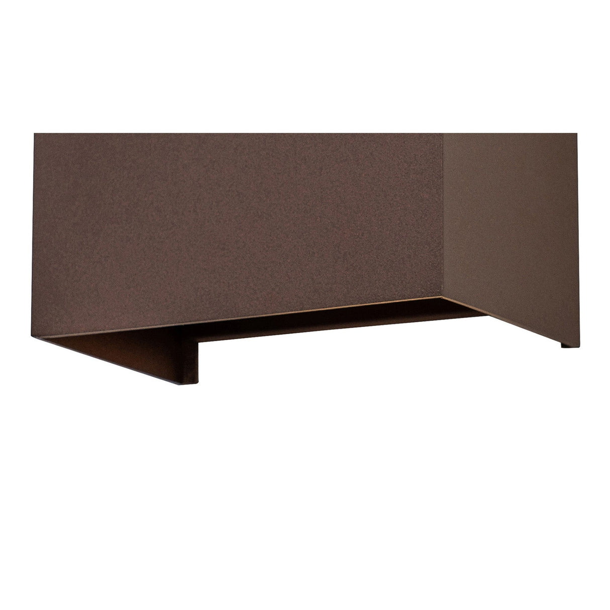 Davos Outdoor LED Wall Light 10W 3000K - Rust Brown