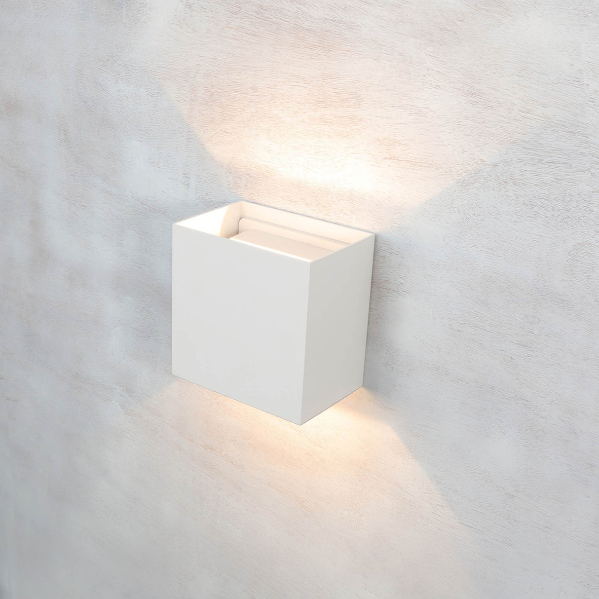 Davos Outdoor LED Wall Light 10W 4000K - Sand White