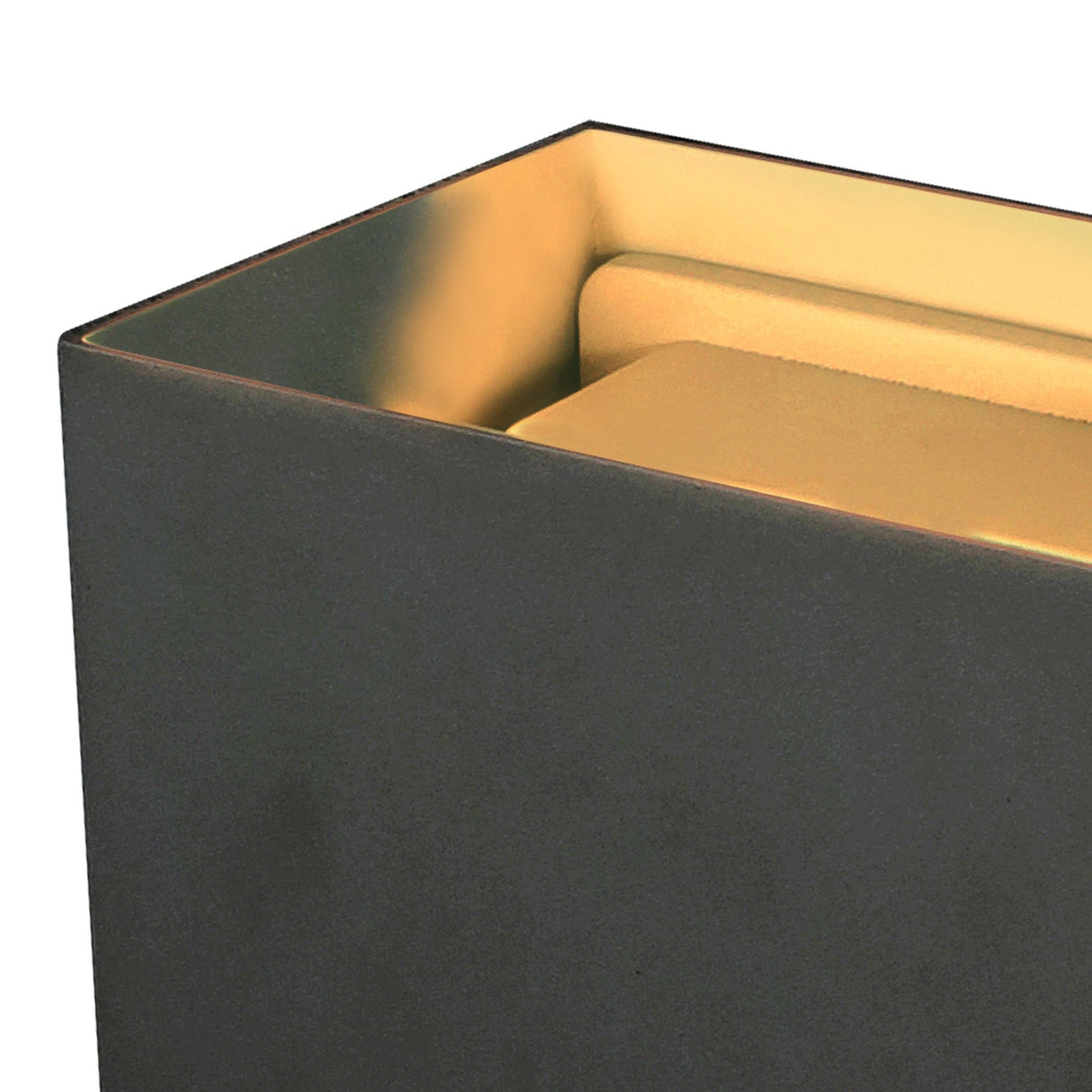 Davos Outdoor LED Wall Light 10W 4000K - Sand Black