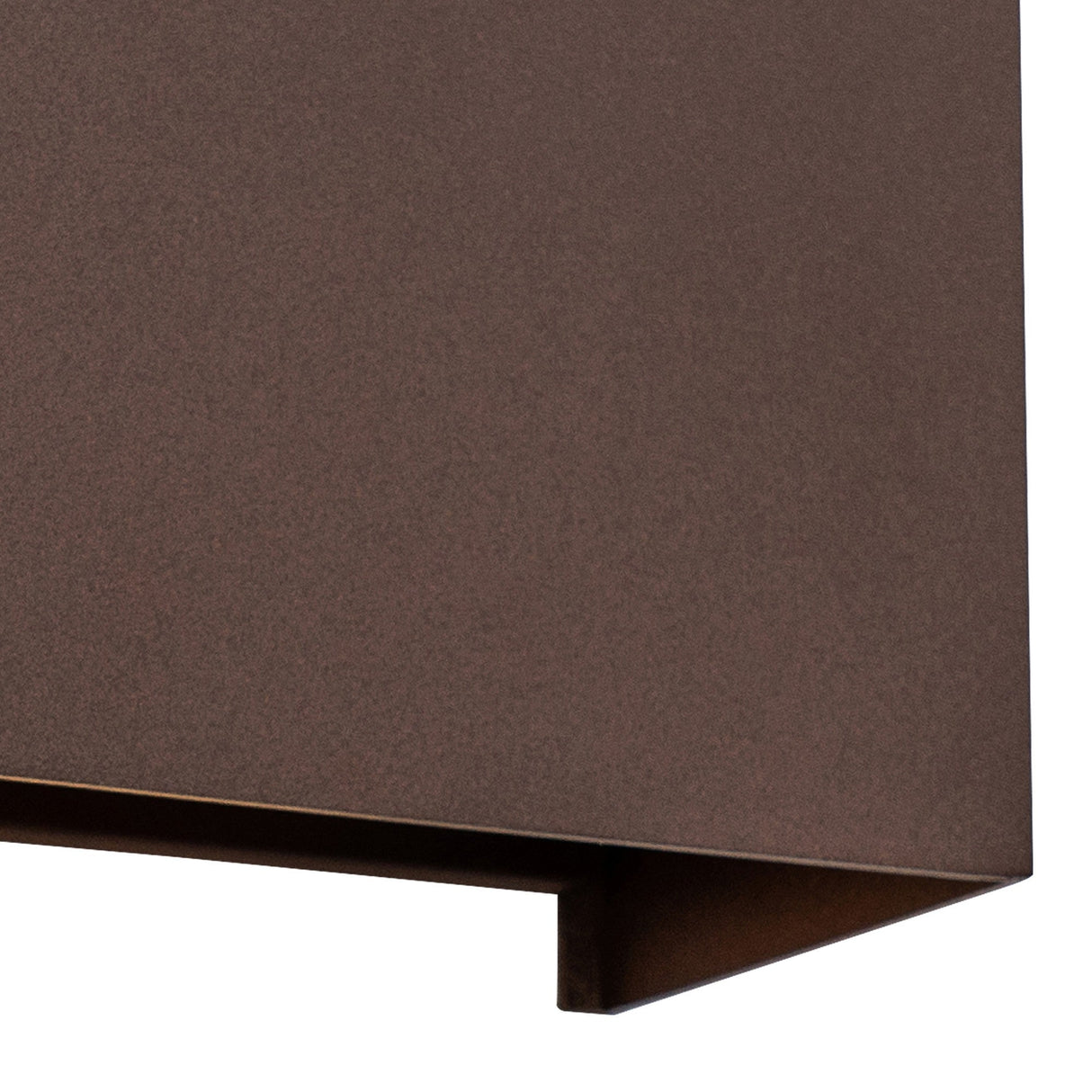 Davos Outdoor LED Wall Light 10W 4000K - Rust Brown