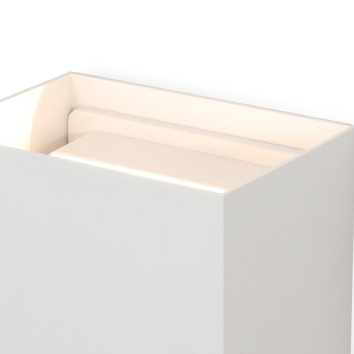 Davos Dimmable Outdoor LED Wall Light 10W 2700K - White