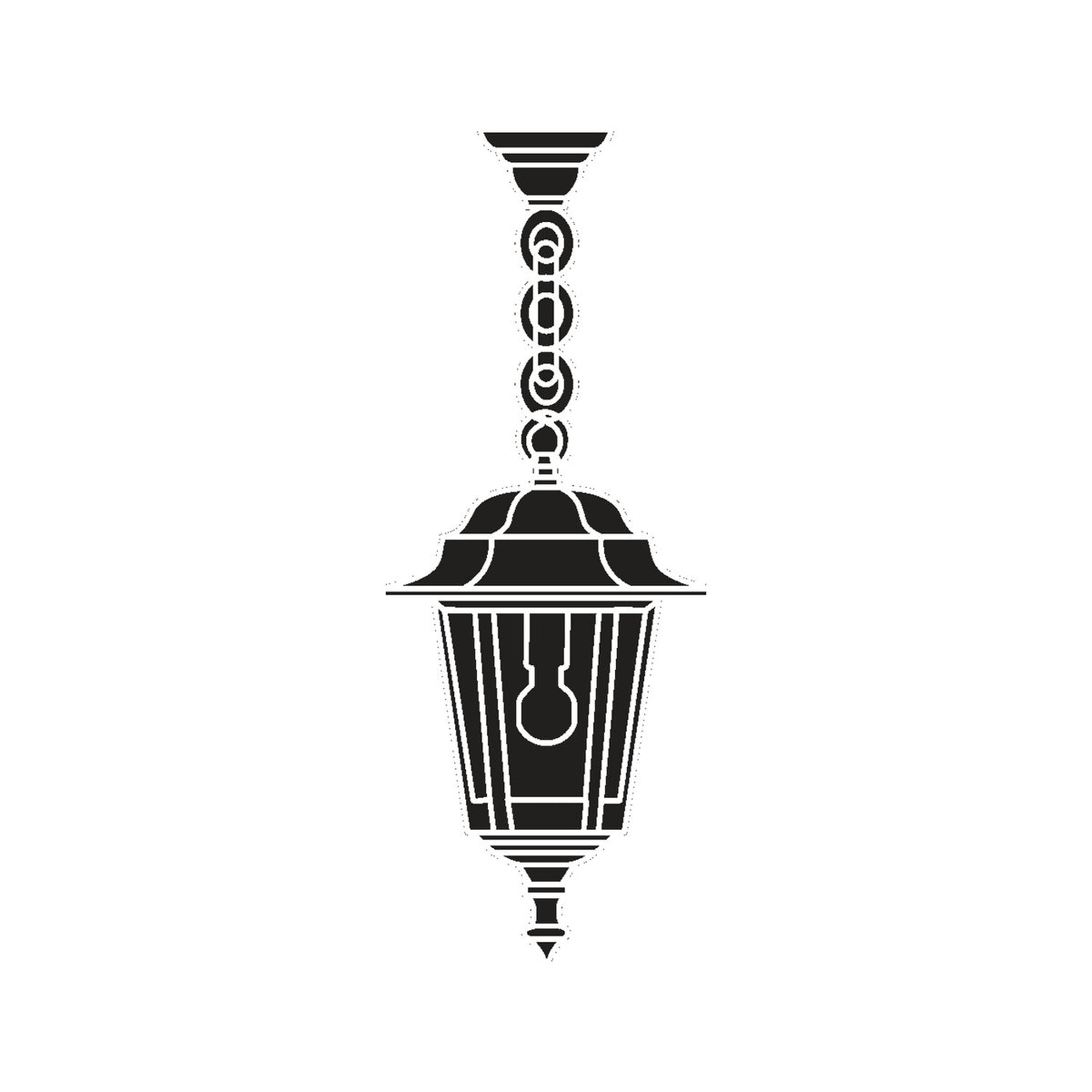 Dentil Cast Aluminium Outdoor Pendant Light