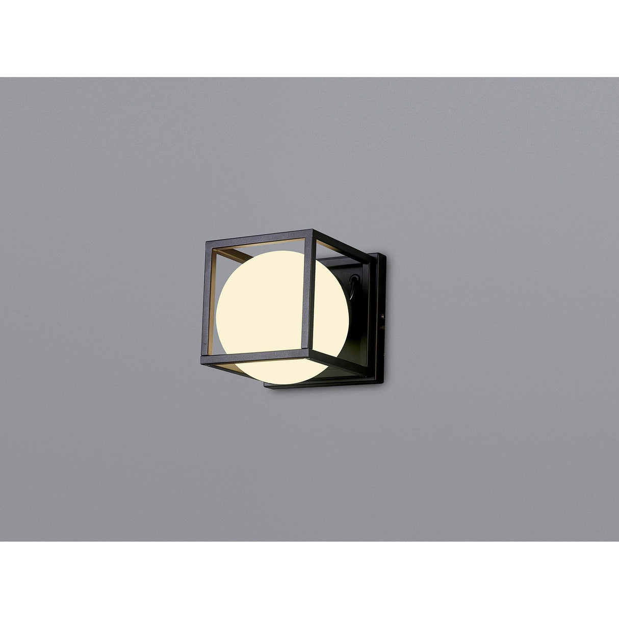 Desigual Medium 1 Light Wall Light - Matt Black