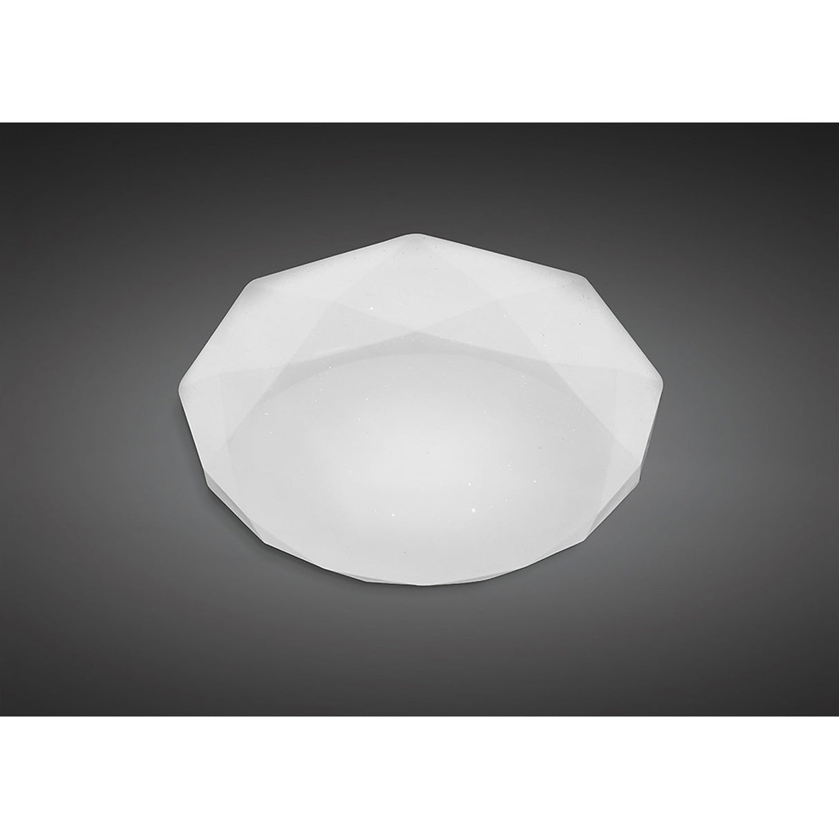 Diamante Flush Ceiling Light LED 3000K 21W - White