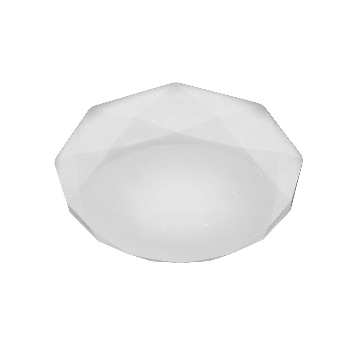 Diamante Flush Ceiling Light LED 3000K 30W - White
