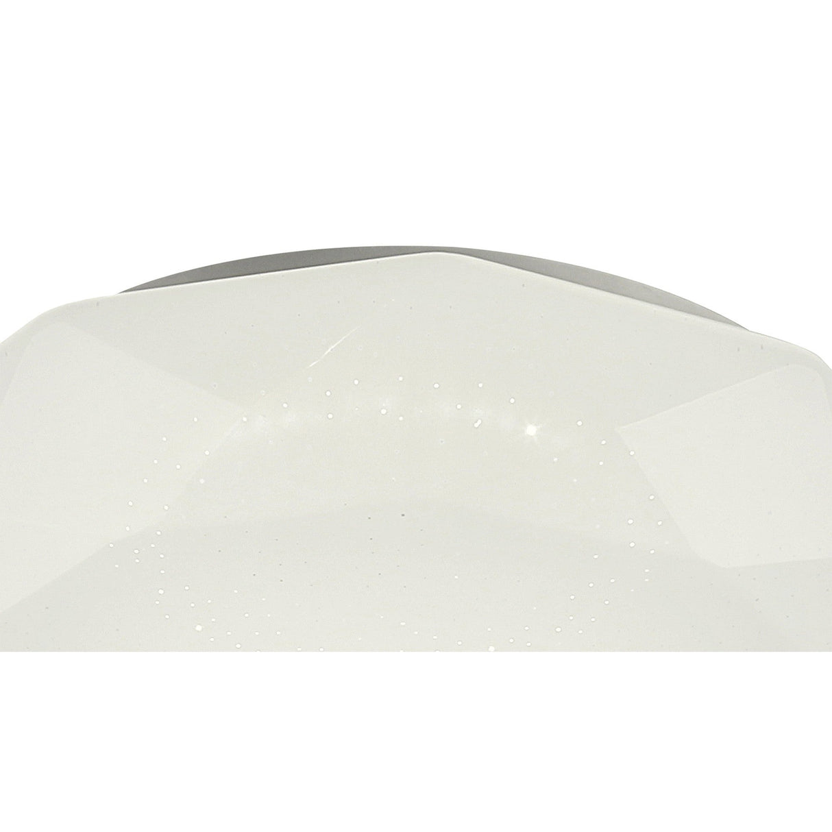 Diamante II Flush Ceiling Light LED 3000K 54W - White