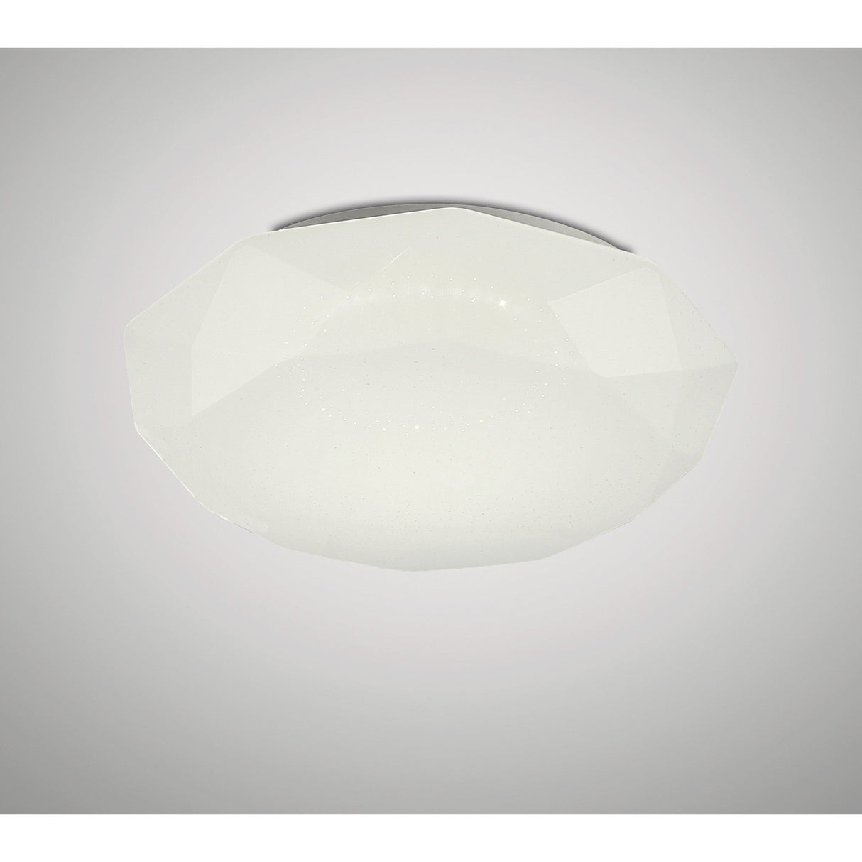Diamante II Flush Ceiling Light LED 3000K 36W - White