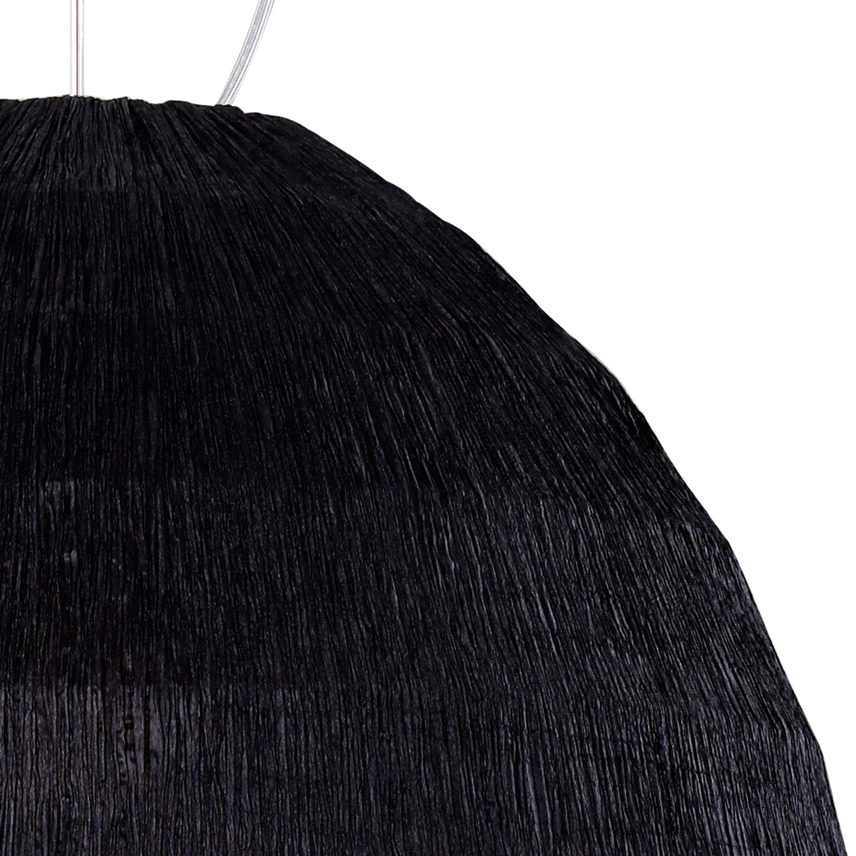 Domo 3 Light Pendant Light – Polished Chrome With Black Fabric Shade